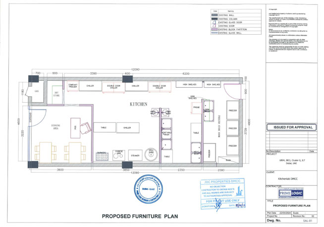 fitout drawings 2d dubai